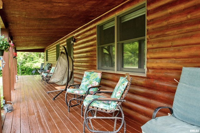 7019 Oak Run Dr, Dahinda, IL 61428 - view of porch