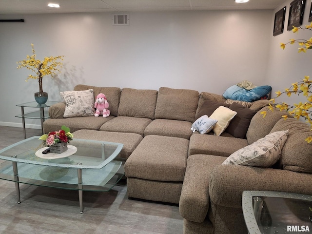 2604 W Kansas St, Peoria, IL 61604 - living room featuring recessed lighting