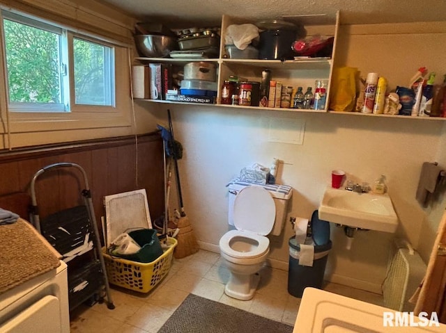 218 W Kurlene Dr, Macomb, IL 61455 - bathroom with a sink and tile patterned flooring