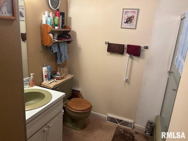218 W Kurlene Dr, Macomb, IL 61455 - bathroom featuring vanity and toilet