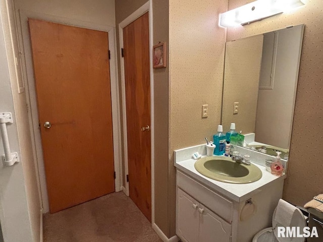 218 W Kurlene Dr, Macomb, IL 61455 - bathroom featuring vanity