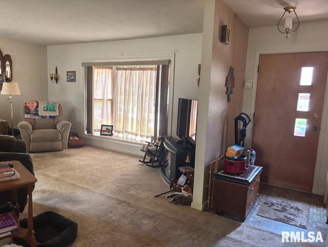 218 W Kurlene Dr, Macomb, IL 61455 - living room featuring plenty of natural light and carpet