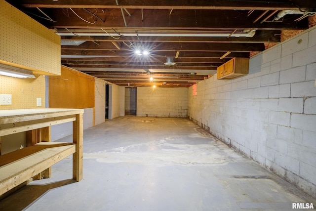 1030 E Euclid Ave, Peoria Heights, IL 61616 - view of unfinished below grade area