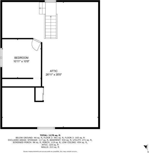 1030 E Euclid Ave, Peoria Heights, IL 61616 - view of room layout