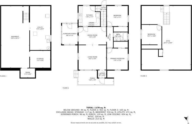 1030 E Euclid Ave, Peoria Heights, IL 61616 - view of home floor plan