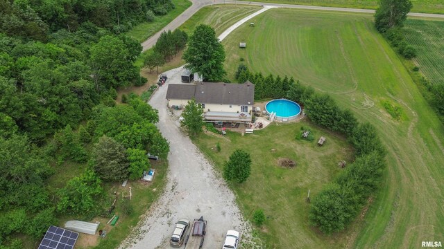 21501 N Berchtold Rd, Chillicothe, IL 61523 - view of property location with a pool area and rural landscape