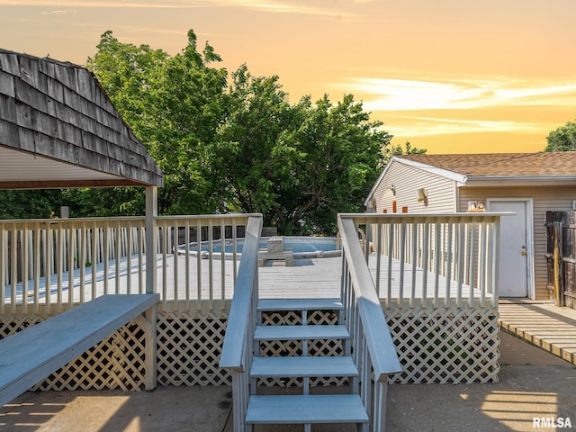 621 E Sciota Ave, Peoria Heights, IL 61616 - view of deck
