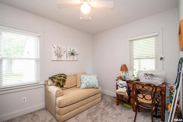 202 Esser St, Washington, IL 61571 - office space with plenty of natural light and light colored carpet