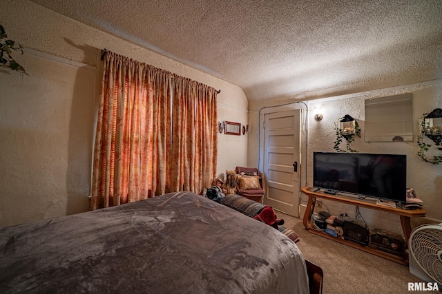 509 W Mcclure Ave, Peoria, IL 61604 - bedroom with a textured wall, a textured ceiling, and carpet floors