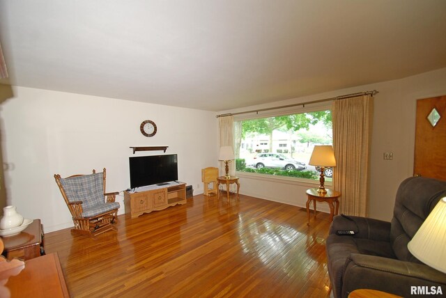 4 Alexander Ln, Bartonville, IL 61607 - living area with wood-type flooring