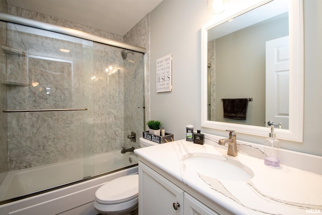 116 Field Ct, East Peoria, IL 61611 - bathroom with vanity and combined bath / shower with glass door