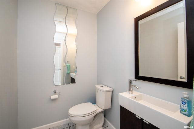 116 Field Ct, East Peoria, IL 61611 - half bathroom featuring tile patterned flooring and vanity