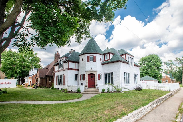 3316 N Biltmore Ave, Peoria, IL 61604 - victorian-style house with brick siding and a chimney