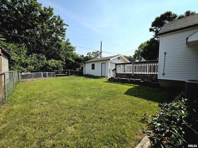 1507 W Circle Rd, Peoria, IL 61604 - view of fenced backyard