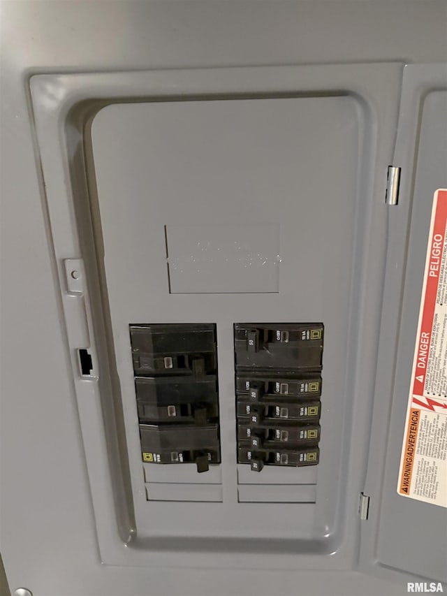 502 W Crestwood Dr, Peoria, IL 61614 - utility room with electric panel