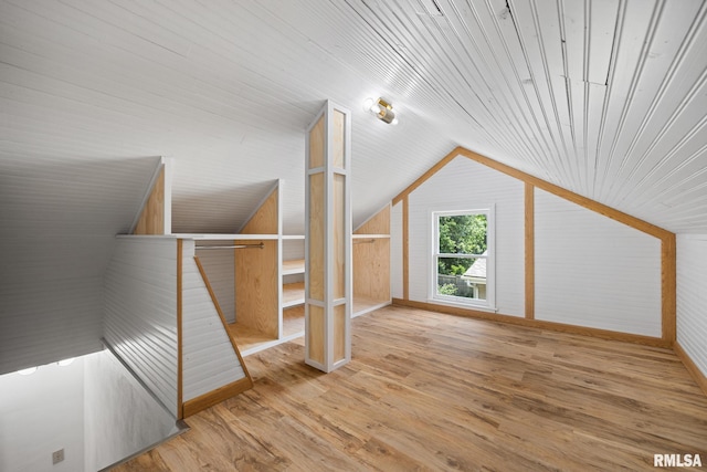 1431 E Rouse Ave, Peoria, IL 61614 - bonus room featuring lofted ceiling, wood finished floors, and wooden ceiling