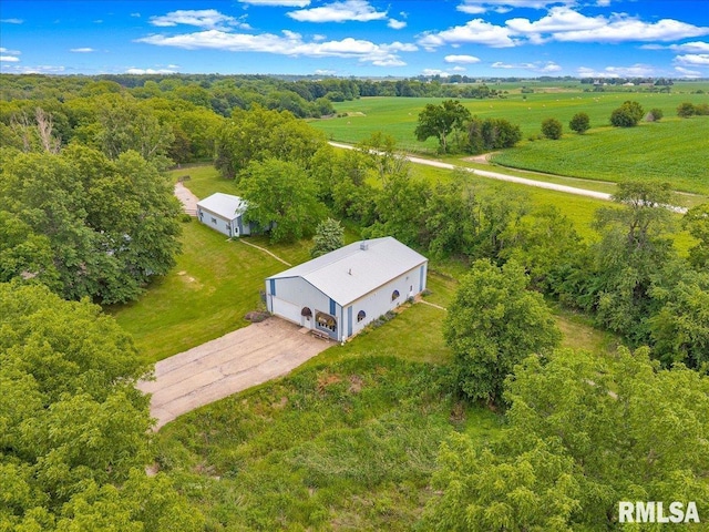 1522 N Stone School Rd, Elmwood, IL 61529 - overview of rural landscape