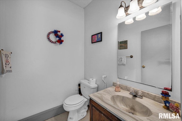 1522 N Stone School Rd, Elmwood, IL 61529 - bathroom featuring vanity and toilet