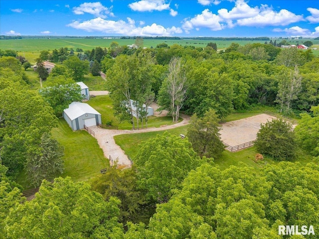 1522 N Stone School Rd, Elmwood, IL 61529 - overview of rural landscape