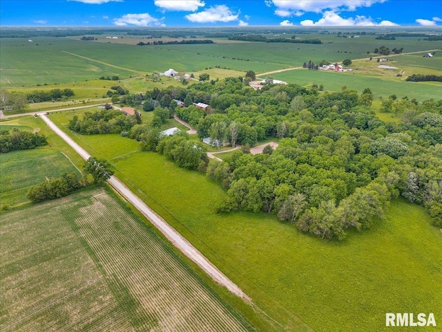 1522 N Stone School Rd, Elmwood, IL 61529 - aerial view of sparsely populated area with abundant farmland