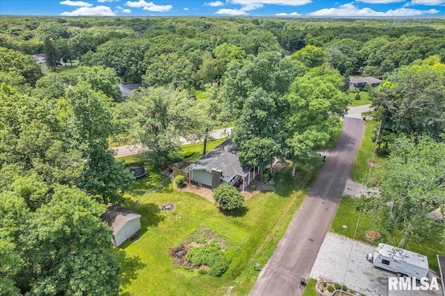1536 Hickory Point Rd, Metamora, IL 61548 - drone / aerial view of a forest
