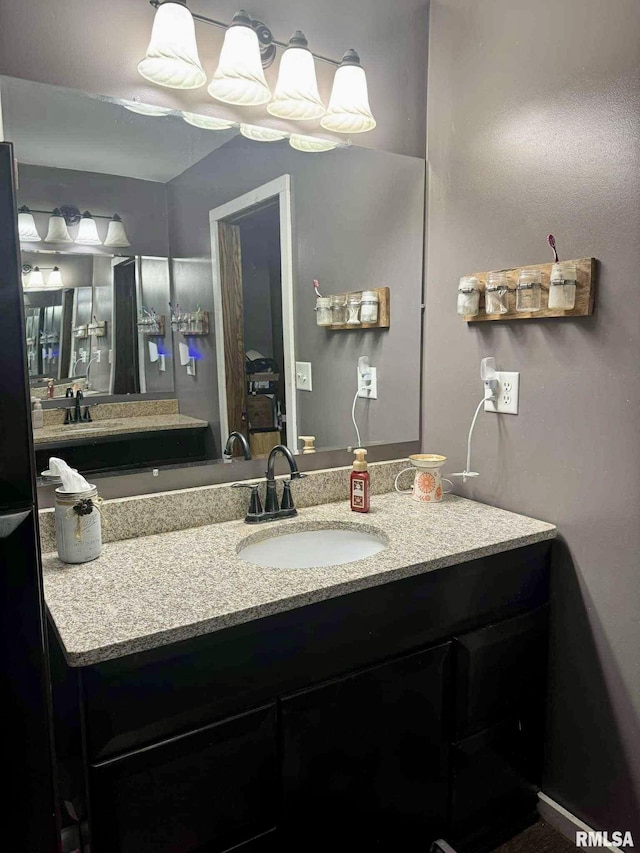 442 W Oak St, Smithfield, IL 61477 - bathroom featuring vanity
