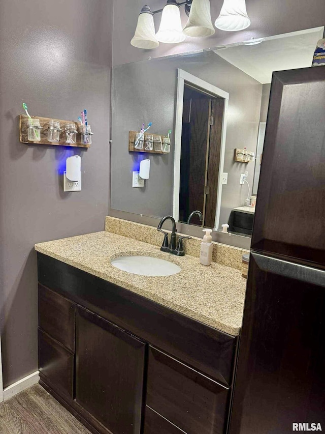 442 W Oak St, Smithfield, IL 61477 - bathroom featuring vanity