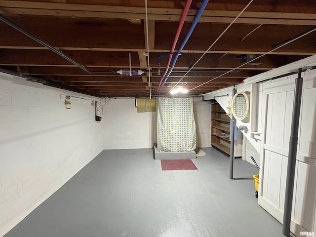 505 S Davenport St, Metamora, IL 61548 - view of unfinished below grade area