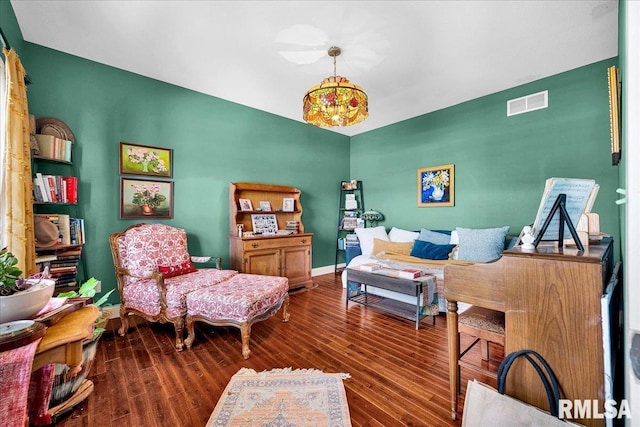 1712 Rustic Oak Dr, Washington, IL 61571 - home office with hardwood / wood-style flooring