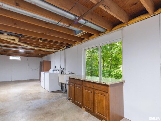 743 W Wonderview Dr, Dunlap, IL 61525 - below grade area with stairway