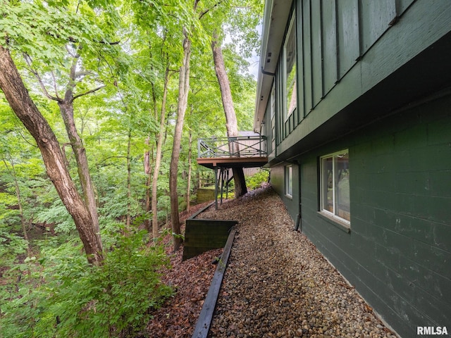 743 W Wonderview Dr, Dunlap, IL 61525 - view of yard featuring a deck