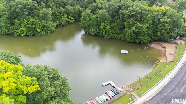 743 W Wonderview Dr, Dunlap, IL 61525 - bird's eye view of a nearby body of water