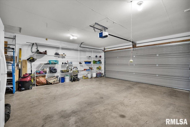 1619 Holland Ct, Chillicothe, IL 61523 - garage featuring a garage door opener