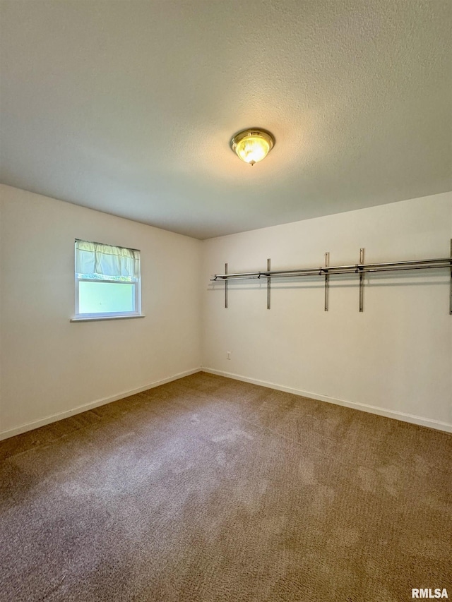 3813 W Brighton Ave, Peoria, IL 61615 - carpeted empty room featuring baseboards and a textured ceiling