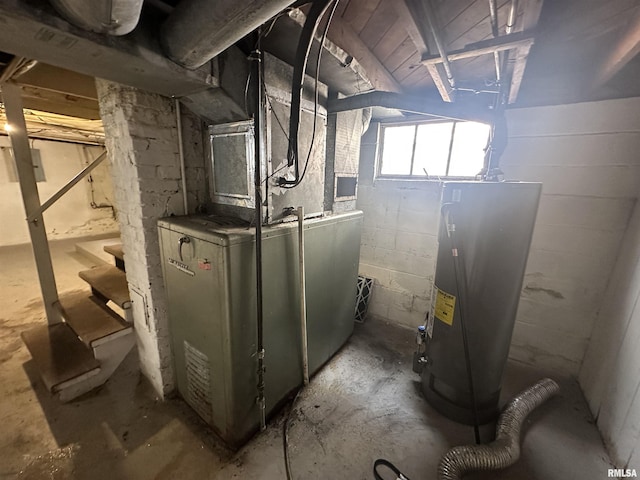 209 E Corrington Ave, Peoria, IL 61603 - utility room with water heater