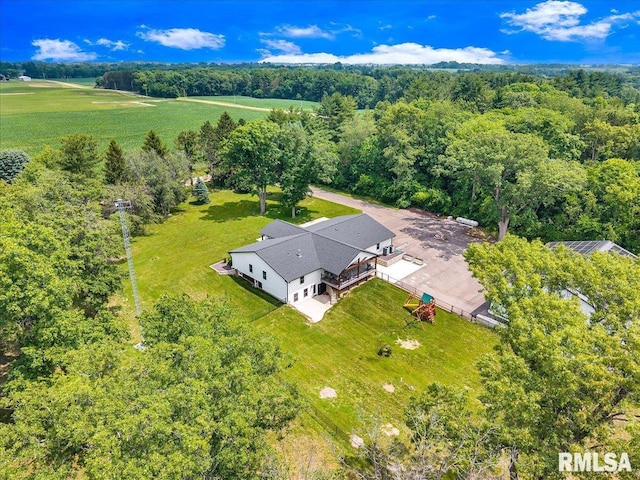 12804 W Dell Rd, Princeville, IL 61559 - view from above of property