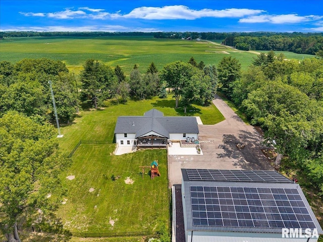 12804 W Dell Rd, Princeville, IL 61559 - view from above of property
