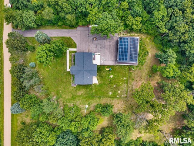 12804 W Dell Rd, Princeville, IL 61559 - aerial view of property and surrounding area