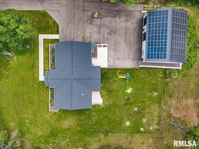 12804 W Dell Rd, Princeville, IL 61559 - bird's eye view