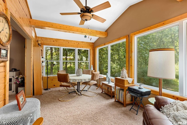 175 Lakecrest Pl, Dahinda, IL 61488 - sunroom / solarium featuring plenty of natural light and carpet flooring