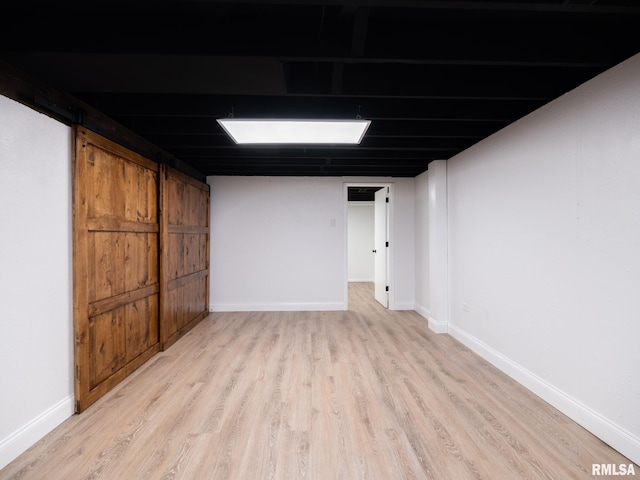 410 Stout Dr, Mackinaw, IL 61755 - finished below grade area with light wood finished floors