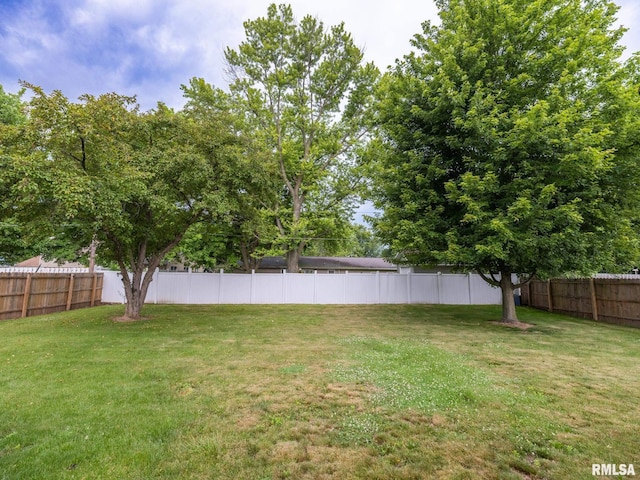410 Stout Dr, Mackinaw, IL 61755 - view of fenced backyard