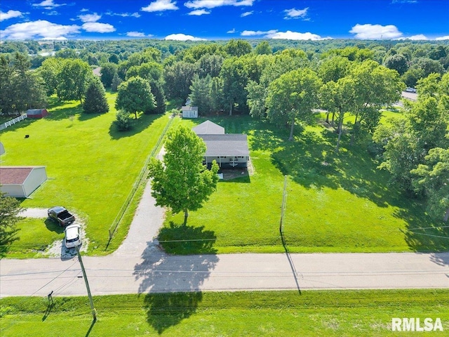 1208 S Adams Rd, Eureka, IL 61530 - view from above of property