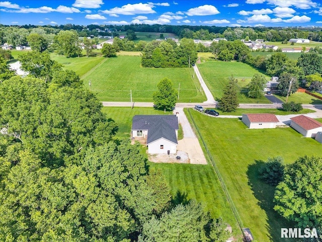 1208 S Adams Rd, Eureka, IL 61530 - aerial view of sparsely populated area with a tree filled landscape
