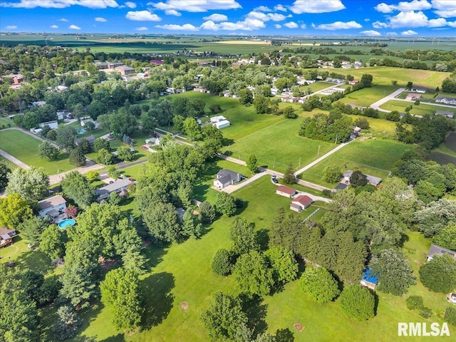 1208 S Adams Rd, Eureka, IL 61530 - aerial view of property and surrounding area with a tree filled landscape