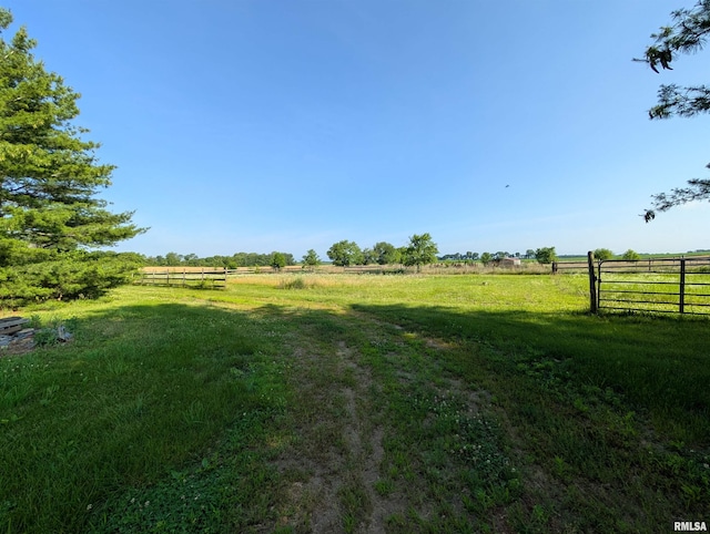 6646 Mason Rd, Manito, IL 61546 - view of yard featuring a view of countryside