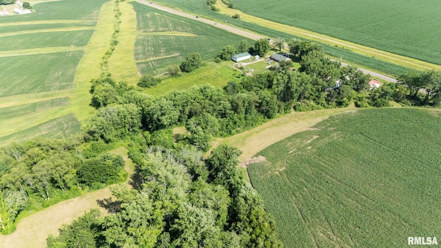 21218 E County Highway 17, Canton, IL 61520 - aerial overview of property's location featuring rural landscape and extensive farmland
