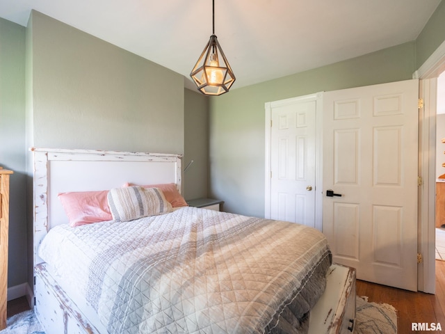 21218 E County Highway 17, Canton, IL 61520 - bedroom with wood finished floors