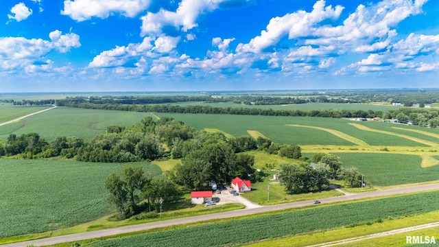 21218 E County Highway 17, Canton, IL 61520 - overview of rural landscape with farmland