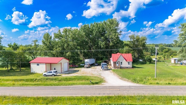 21218 E County Highway 17, Canton, IL 61520 - aerial view of property and surrounding area